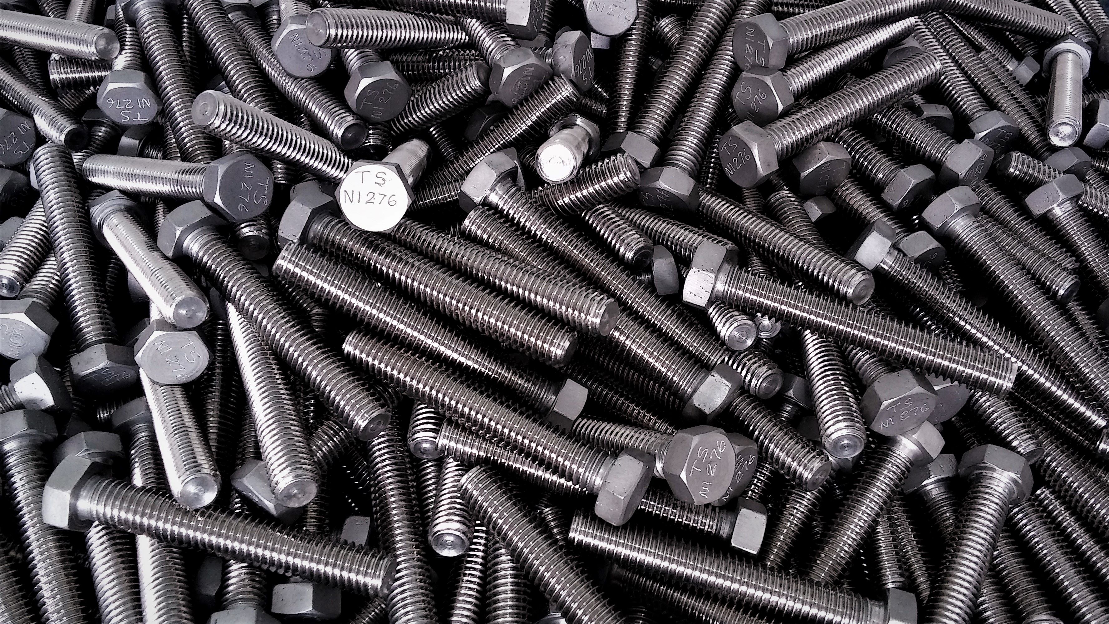 Parafuso Sextavado Hastelloy C276 (hex cap screw nickel alloy 276)