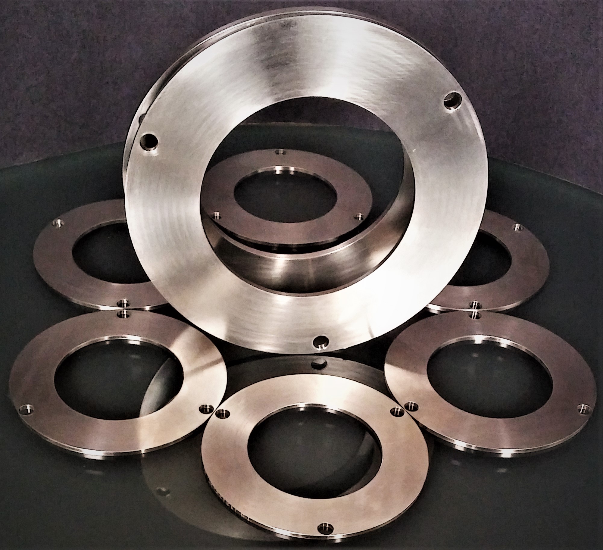 Arruela Defletora Inox Super Duplex S32760 (deflector washer superduplex)