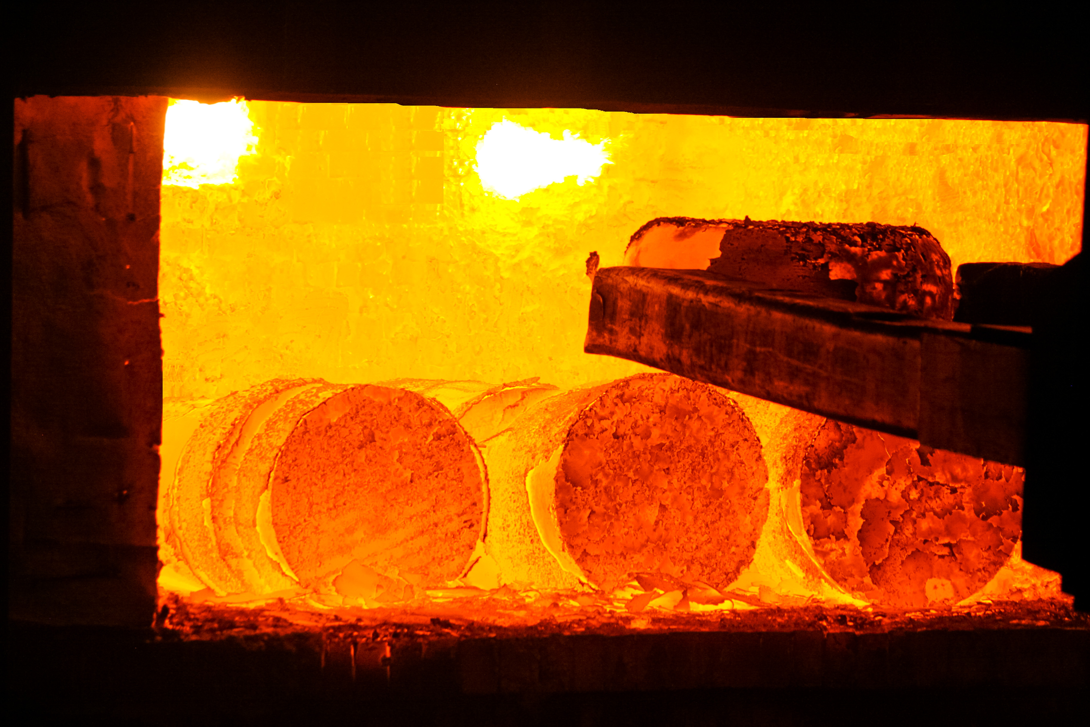 Pré-aquecimento forjamento (pre-heating for forging)